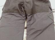 Grajewo ogłoszenia: Czarne zimowe spodnie na szelkach rozm. 122 cm, widoczne ślady... - zdjęcie